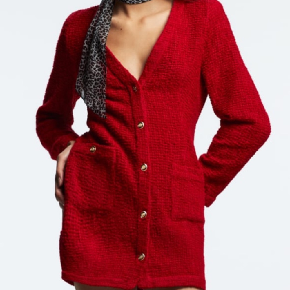 Zara Textured weave dress - Picture 3 of 3